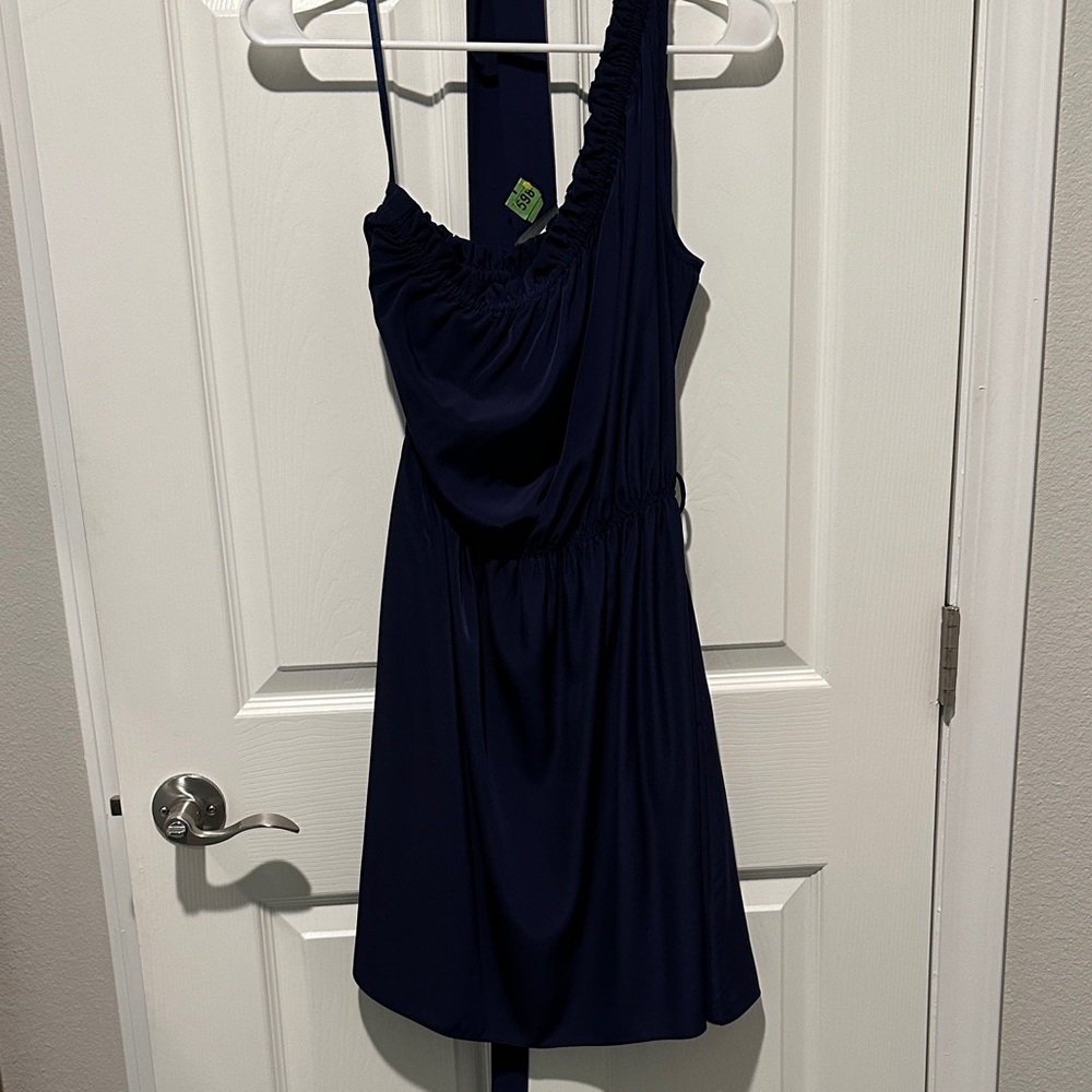 Banana Republic Strapless Dress - Navy Blue